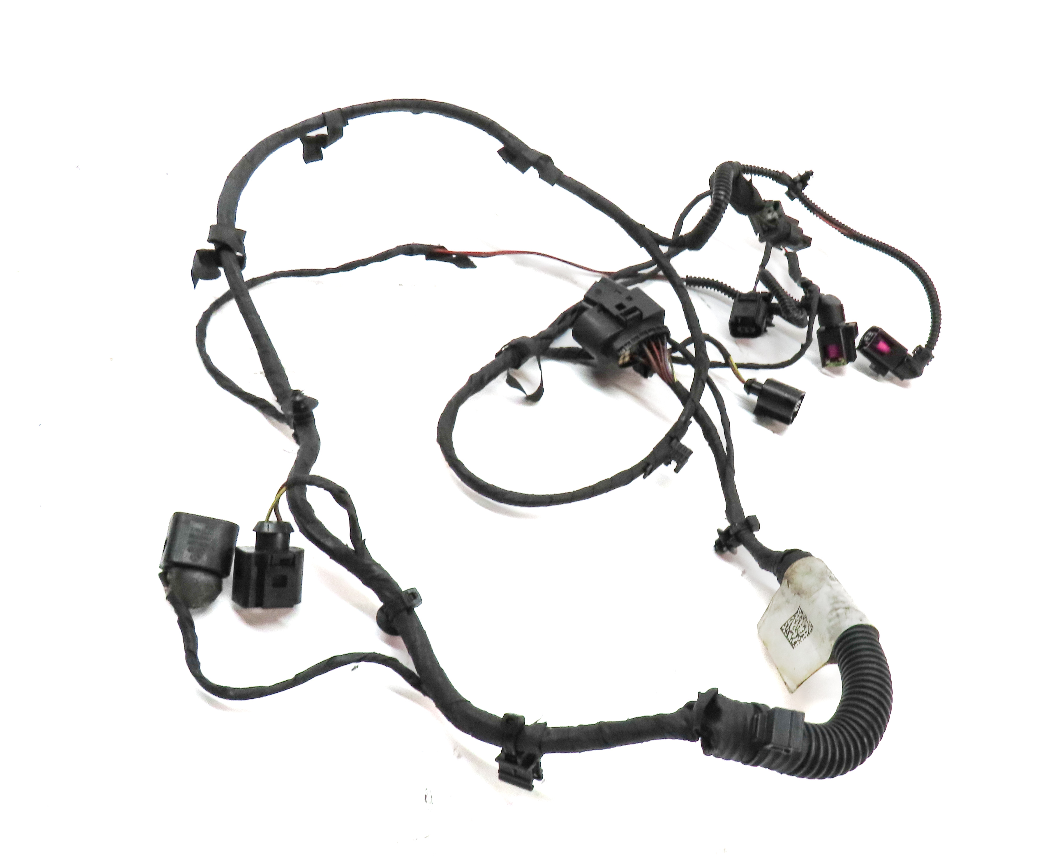 2016 PORSCHE MACAN (95B) FRONT BUMPER FOGLIGHT PDC SENSOR WIRE WIRING HARNESS — exact item pictured